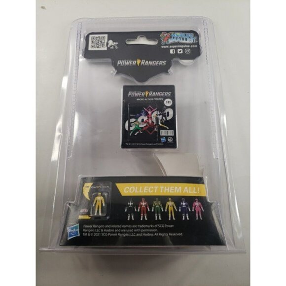 World's Smallest - Micro Action Figure - Saban's Power Rangers Yellow Ranger - Picture 3 of 3